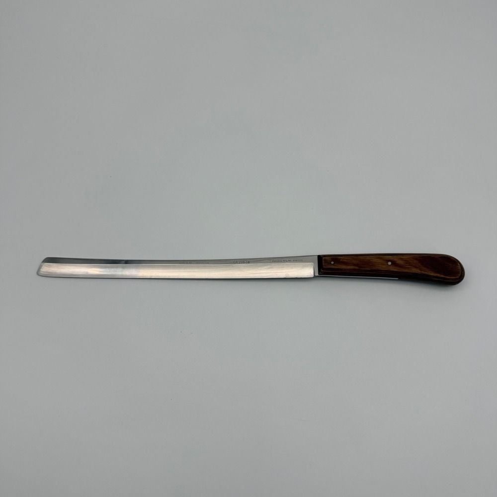 Vintage Case XX Kitchen Knife CA226 Stainless Steel Slicing Carving 10" Blade